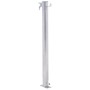 Round stainless steel garden water fountain 100 cm by vidaXL, Irrigation systems - Ref: Foro24-364503, Price: 43,66 €, Discou...