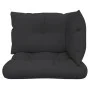 Cushions for pallets 3 pieces black fabric by vidaXL, Cushions for chairs and sofas - Ref: Foro24-47463, Price: 41,35 €, Disc...