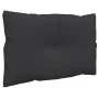 Cushions for pallets 3 pieces black fabric by vidaXL, Cushions for chairs and sofas - Ref: Foro24-47463, Price: 41,35 €, Disc...