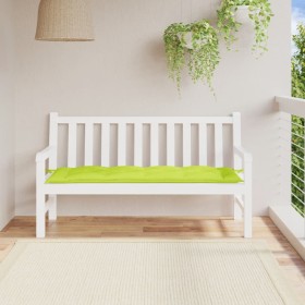Gartenbankkissen aus hellgrünem Oxford-Stoff 150x50x7 cm. von vidaXL, Kissen für Stühle und Sofas - Ref: Foro24-314967, Preis...