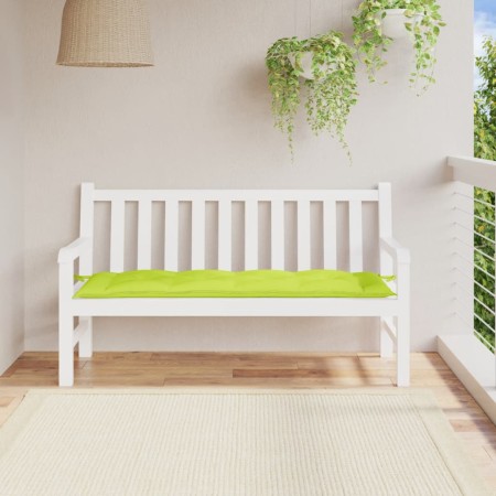 Gartenbankkissen aus hellgrünem Oxford-Stoff 150x50x7 cm. von vidaXL, Kissen für Stühle und Sofas - Ref: Foro24-314967, Preis...
