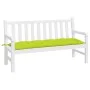 Gartenbankkissen aus hellgrünem Oxford-Stoff 150x50x7 cm. von vidaXL, Kissen für Stühle und Sofas - Ref: Foro24-314967, Preis...