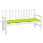 Gartenbankkissen aus hellgrünem Oxford-Stoff 150x50x7 cm. von vidaXL, Kissen für Stühle und Sofas - Ref: Foro24-314967, Preis...