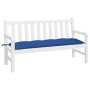 Gartenbankauflage Oxford-Stoff blau 150x50x7 cm von vidaXL, Kissen für Stühle und Sofas - Ref: Foro24-314966, Preis: 32,91 €,...