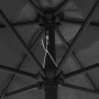 Umbrella with LED lights, anthracite aluminum pole, 270 cm. by vidaXL, Umbrellas - Ref: Foro24-47354, Price: 94,37 €, Discoun...