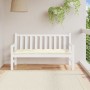 Gartenbankauflage Oxford-Stoff cremeweiß 150x50x7 cm von vidaXL, Kissen für Stühle und Sofas - Ref: Foro24-314958, Preis: 17,...