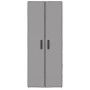Gray fabric shoe cabinet 60x30x166 cm by vidaXL, Shoe racks and shoe organizers - Ref: Foro24-337259, Price: 50,34 €, Discoun...