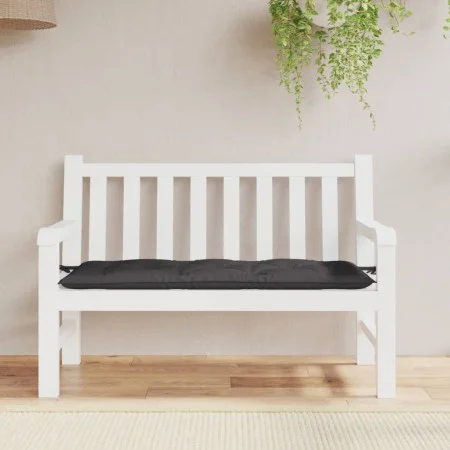 Grau-anthrazitfarbenes Gartenbankkissen aus Oxford-Gewebe, 120x50x7 cm. von vidaXL, Kissen für Stühle und Sofas - Ref: Foro24...