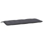 Cojín de banco de jardín tela Oxford gris antracita 120x50x7 cm by vidaXL, Cushions for chairs and sofas - Ref: Foro24-314944...
