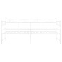 Sofá cama extraíble sin colchón metal blanco 90x200cm