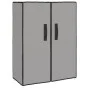 Gray fabric shoe cabinet 60x28x90 cm by vidaXL, Shoe racks and shoe organizers - Ref: Foro24-337262, Price: 35,25 €, Discount: %