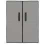 Gray fabric shoe cabinet 60x28x90 cm by vidaXL, Shoe racks and shoe organizers - Ref: Foro24-337262, Price: 35,94 €, Discount: %