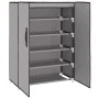 Gray fabric shoe cabinet 60x28x90 cm by vidaXL, Shoe racks and shoe organizers - Ref: Foro24-337262, Price: 35,25 €, Discount: %