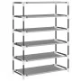 Gray fabric shoe cabinet 60x28x90 cm by vidaXL, Shoe racks and shoe organizers - Ref: Foro24-337262, Price: 35,25 €, Discount: %