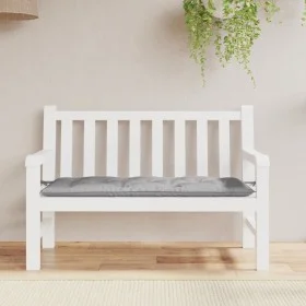 Gartenbankauflage Oxford-Stoff grau 120x50x7 cm von vidaXL, Kissen für Stühle und Sofas - Ref: Foro24-314945, Preis: 38,12 €,...