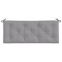 Gartenbankauflage Oxford-Stoff grau 120x50x7 cm von vidaXL, Kissen für Stühle und Sofas - Ref: Foro24-314945, Preis: 40,67 €,...