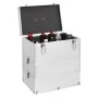 Makeup case 37x24x40 cm silver aluminum by vidaXL, toiletry bags - Ref: Foro24-91839, Price: 64,34 €, Discount: %