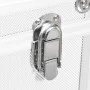 Kosmetikkoffer 37x24x40 cm aus silbernem Aluminium von vidaXL, Kulturbeutel - Ref: Foro24-91839, Preis: 64,34 €, Rabatt: %