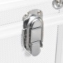 Maletín de maquillaje 37x24x40 cm aluminio plateado de vidaXL, Neceseres - Ref: Foro24-91839, Precio: 65,57 €, Descuento: %