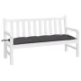 Cojín de banco de jardín tela Oxford gris antracita 150x50x7 cm de vidaXL, Cojines para sillas y sofás - Ref: Foro24-314956, ...