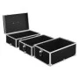 Schminkkoffer 37x24x40 cm schwarzes Aluminium von vidaXL, Kulturbeutel - Ref: Foro24-91840, Preis: 68,57 €, Rabatt: %