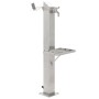 Quadratische Gartenwassersäule aus Edelstahl 95 cm von vidaXL, Bewässerungssysteme - Ref: Foro24-45455, Preis: 168,09 €, Raba...