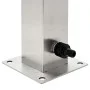 Columna de agua de jardín acero inoxidable cuadrada 95 cm de vidaXL, Sistemas de riego - Ref: Foro24-45455, Precio: 155,50 €,...
