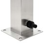Quadratische Gartenwassersäule aus Edelstahl 95 cm von vidaXL, Bewässerungssysteme - Ref: Foro24-45455, Preis: 168,09 €, Raba...