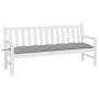 Gartenbankauflage Oxford-Stoff grau 180x50x7 cm von vidaXL, Kissen für Stühle und Sofas - Ref: Foro24-314969, Preis: 29,55 €,...