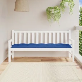 Cojín de banco de jardín tela Oxford azul 180x50x7 cm by vidaXL, Cushions for chairs and sofas - Ref: Foro24-314978, Price: 2...