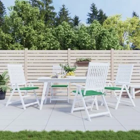 Cojines de silla de jardín 4 uds tela Oxford verde 50x50x3 cm by vidaXL, Cushions for chairs and sofas - Ref: Foro24-314048, ...