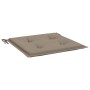 Gartensesselkissen 6 Stück Oxford-Stoff in Taupe 50x50x3 cm von vidaXL, Kissen für Stühle und Sofas - Ref: Foro24-314055, Pre...