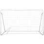 High quality steel soccer goal 240x90 x150 cm by vidaXL, soccer goals - Ref: Foro24-90572, Price: 65,96 €, Discount: %