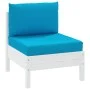 Pallet cushions 2 units light blue Oxford fabric by vidaXL, Cushions for chairs and sofas - Ref: Foro24-315056, Price: 40,14 ...