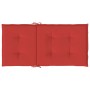 Gartenstuhlkissen mit niedriger Rückenlehne, 6 Stück, Oxford-Stoff, rot von vidaXL, Kissen für Stühle und Sofas - Ref: Foro24...