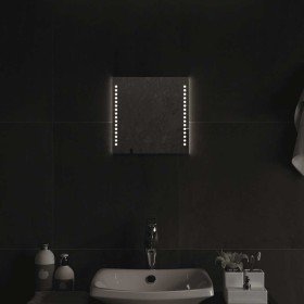 Espejo de baño con LED 30x30 cm