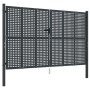 Gartentor Anthrazitgrau Stahl 300x225 cm von vidaXL, Gartentore - Ref: Foro24-154569, Preis: 865,16 €, Rabatt: %