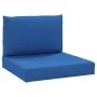 Palettenkissen 2 Stück aus blauem Oxford-Stoff von vidaXL, Kissen für Stühle und Sofas - Ref: Foro24-315062, Preis: 42,89 €, ...