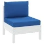 Palettenkissen 2 Stück aus blauem Oxford-Stoff von vidaXL, Kissen für Stühle und Sofas - Ref: Foro24-315062, Preis: 42,89 €, ...