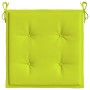Gartenstuhlkissen, 6 Stück, grüner Oxford-Stoff, 50 x 50 x 3 cm von vidaXL, Kissen für Stühle und Sofas - Ref: Foro24-314064,...