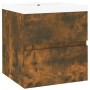Bathroom furniture with smoked oak plywood sink by vidaXL, bathroom vanities - Ref: Foro24-3152858, Price: 120,46 €, Discount: %