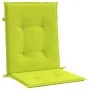 Low back garden chair cushion 6 pcs light green Oxford fabric by vidaXL, Cushions for chairs and sofas - Ref: Foro24-314148, ...