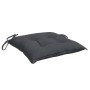 Gartenstuhlkissen 4 Stück anthrazitfarbener Oxford-Stoff 40x40x7 cm von vidaXL, Kissen für Stühle und Sofas - Ref: Foro24-314...