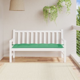 Garden bench cushion Oxford fabric green 150x50x7 cm by vidaXL, Cushions for chairs and sofas - Ref: Foro24-314961, Price: 24...