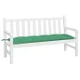 Gartenbankauflage Oxford-Stoff grün 150x50x7 cm von vidaXL, Kissen für Stühle und Sofas - Ref: Foro24-314961, Preis: 22,94 €,...
