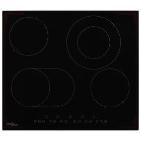 Cerankochfeld mit 4 Brennern, Touch-Bedienung, 6600 W von vidaXL, Küchenteller - Ref: Foro24-50785, Preis: 249,39 €, Rabatt: %