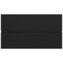 Black engineered wood cabinet with sink by vidaXL, bathroom vanities - Ref: Foro24-3071550, Price: 200,32 €, Discount: %