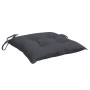 Gartenstuhlkissen 2 Stück aus anthrazitfarbenem Oxford-Stoff 40x40x7 cm von vidaXL, Kissen für Stühle und Sofas - Ref: Foro24...