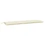Cojín de banco de jardín tela Oxford blanco crema 180x50x7 cm de vidaXL, Cojines para sillas y sofás - Ref: Foro24-314970, Pr...