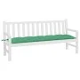 Gartenbankkissen aus grünem Oxford-Stoff 180x50x7 cm von vidaXL, Kissen für Stühle und Sofas - Ref: Foro24-314973, Preis: 17,...